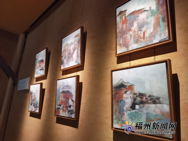 烟台山古建筑群岩彩画系列珍藏作品展今日开展