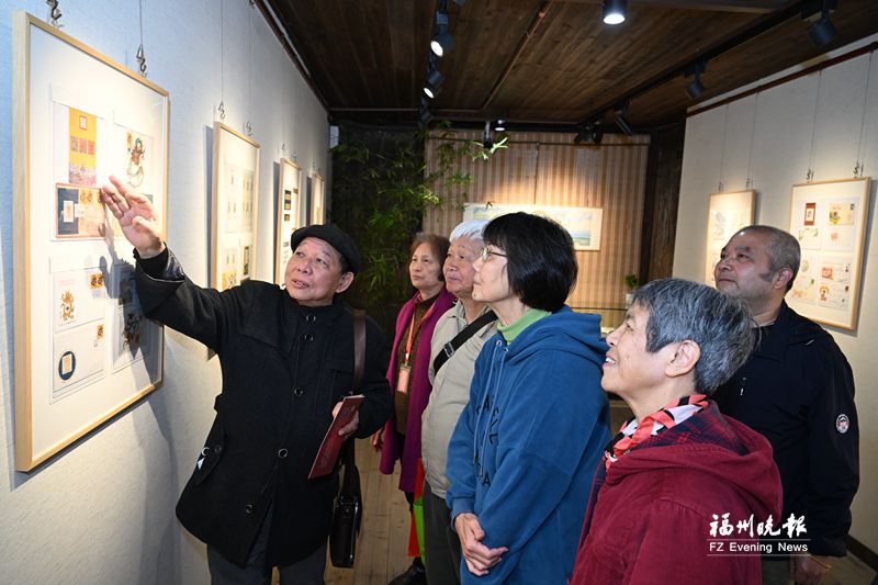 年味邮票艺术展开展 展出中国第一套邮票《大龙》等珍贵邮品